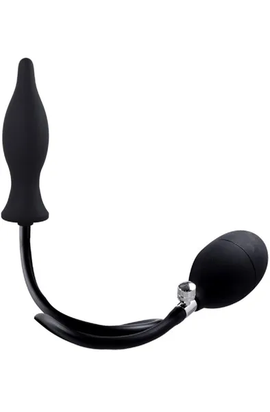 Strafe Inflatable Plug With Pump 15,2 cm Uppblåsbar analplugg