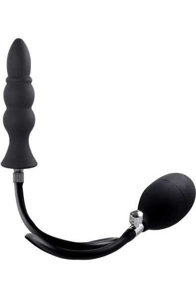 Strafe Inflatable Plug With Pump 17,8 cm Uppblåsbar analplugg