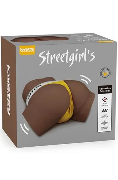 Streetgirl #15 Masturbator With Vibration & Moans Brown Sexdocka