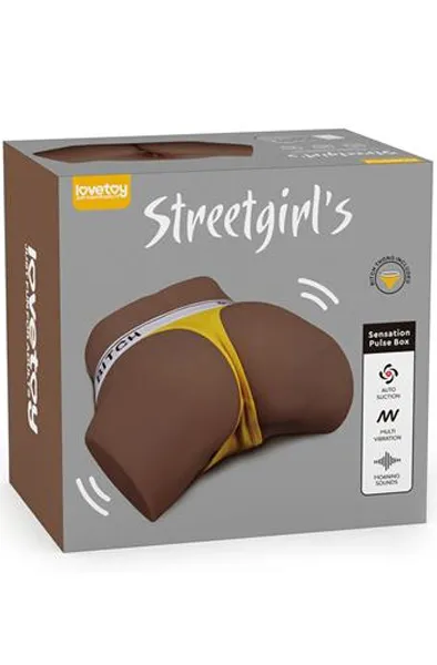 Streetgirl #16 Masturbator With Vibration & Moans Brown Sexdocka