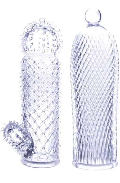 Stretchy Touch Seductive Tickler Sleeve Penisförlängare/Sleeve