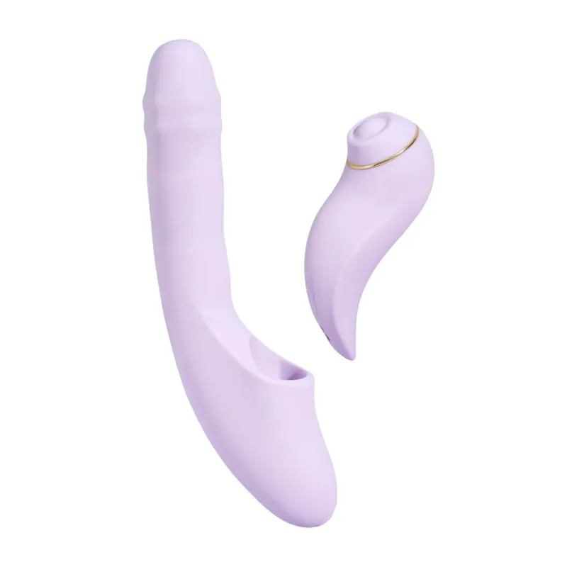 Svakom DuoGlow App Controlled Vibrator Purple