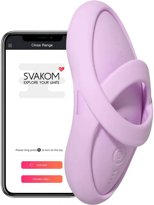 Svakom: Echo 2, Flexible Finger Vibrator, rosa