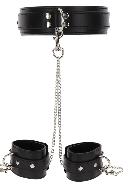Taboom Heavy Collar & Wrist Cuffs Halsband & handbojor