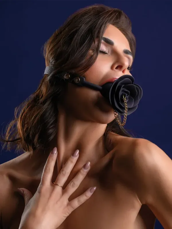 Taboom Rose Ball Gag With Plug Gagball