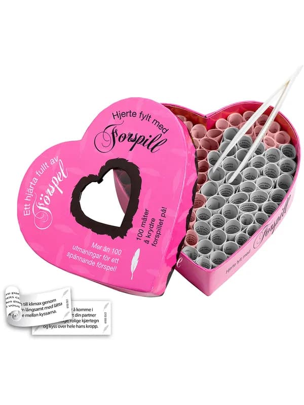 Tease & Please: Ett hjärta fullt av Förspel, 100 utmaningar