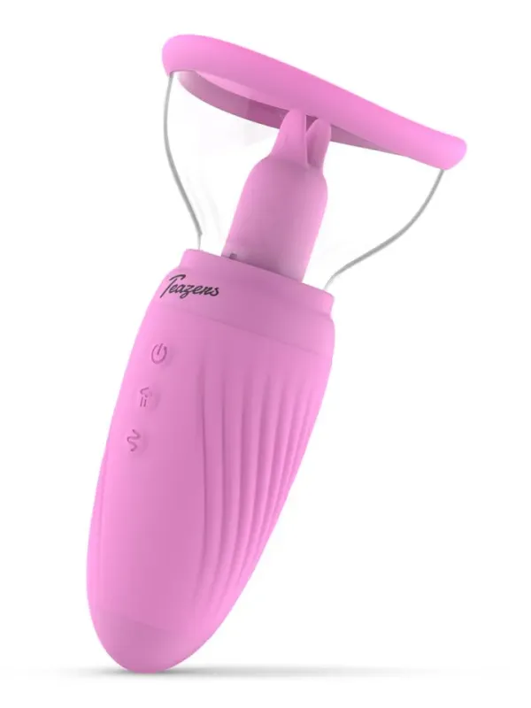 Teazers Suction Cup With Clitoris Vibrator Klitorispump med vibrator