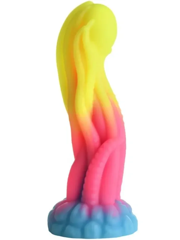 Tenta-Glow Glow-In-The-Dark Dildo 21,6 cm Dragon dildo