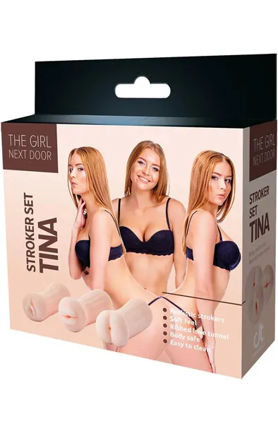 The Girl Next Door Tina Stroker Set Masturbator paket