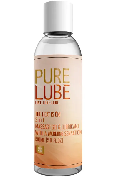 The Heat Is On Lube 3in1 150 ml Glidmedel & Massagelotion