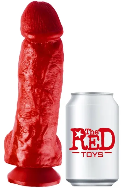 The Red Toys Elmo Dildo 23 cm Grövre analdildo