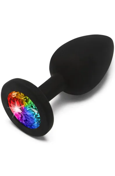 ToyJoy Rainbow Booty Jewel Large Analplugg