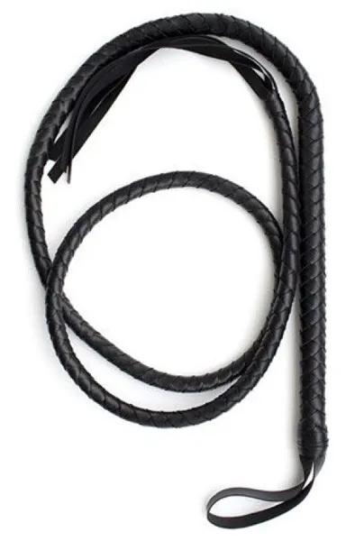 TOYZ4LOVERS Flog Whip Black BDSM Piska
