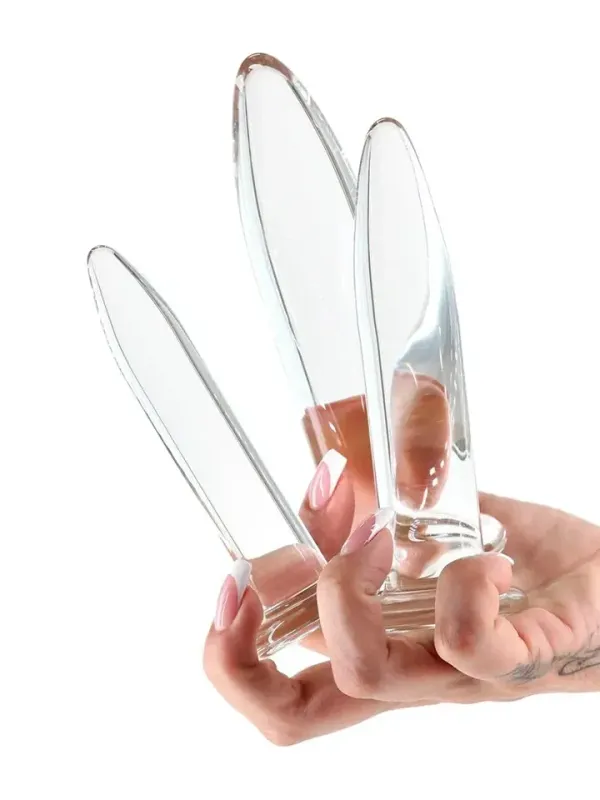 Trainer Kit Clear Glass Glasdildo