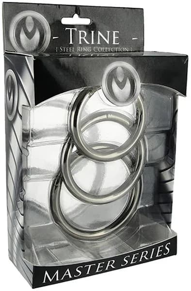 Trine Steel Ring Collection Penisringar paket