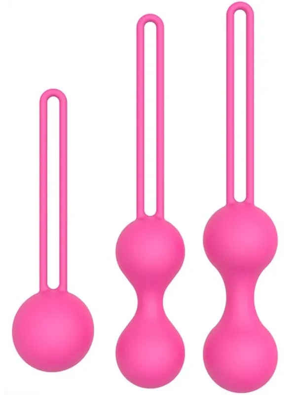 Triple Kegel Exercise Balls Set Knipkulor / Geishakulor