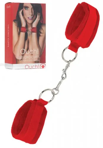 Velcro Cuff Red