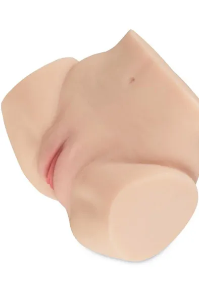 Vibrating Masturbator With Butt Masturbator med vibration