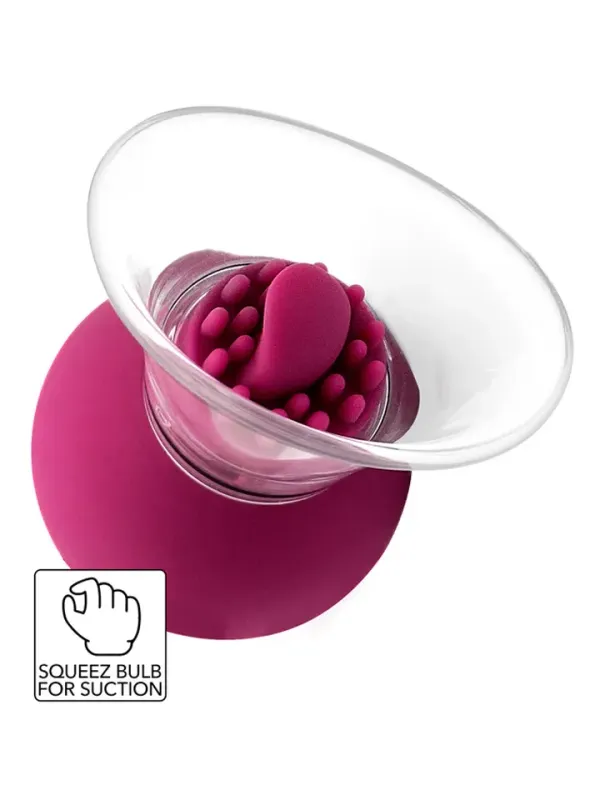 Vibrating & Rotating Nipple & Clitoral Pump Klitorisstimulator