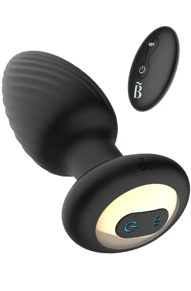 Vibrating & Rotating P-plug Prostata stimulator