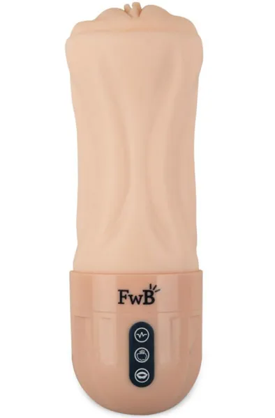 Vibrating & Sucking Stroker Masturbator med motor