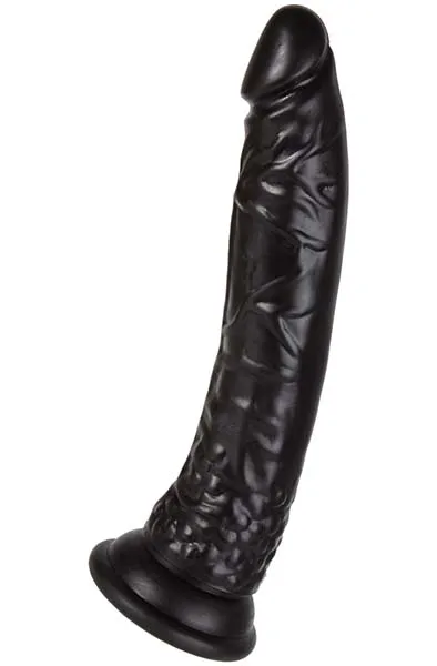 Viking Cock Black 20 cm Realistisk dildo