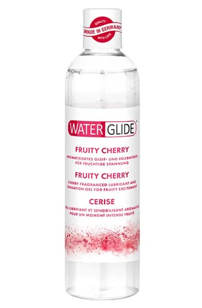Waterglide Fruity Cherry 300ml Glidmedel med körsbärssmak