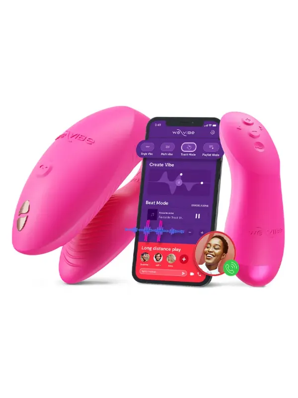 We-Vibe Chorus Pro Electric Pink Appstyrd parvibrator
