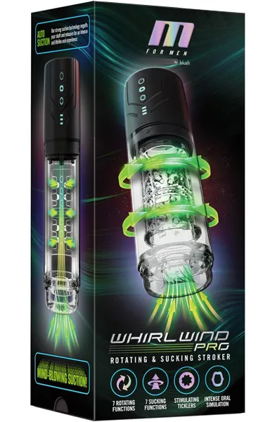 Whirlwind Pro Sucking Stroker Masturbator