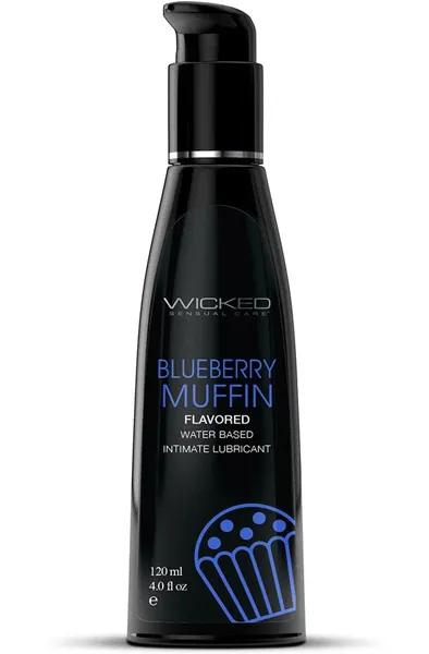 Wicked Aqua Blueberry Muffin Lube 120ml Glidmedel med smak