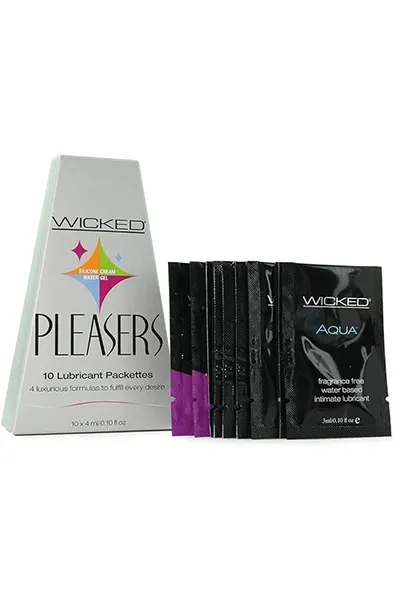 Wicked Pleasers Variety 10-pack Glidmedel