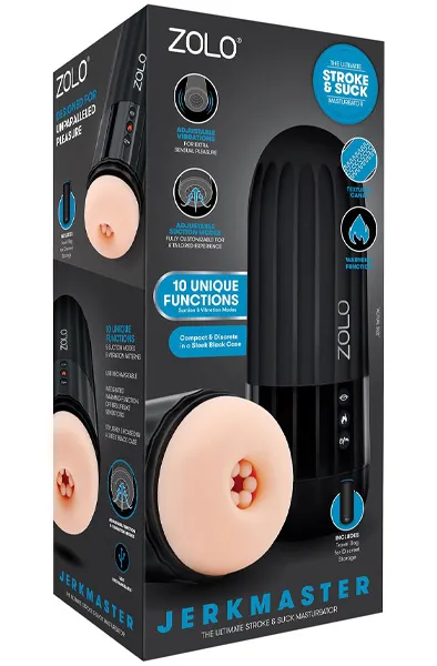 Zolo Jerkmaster Stroke & Suck Masturbator Masturbator