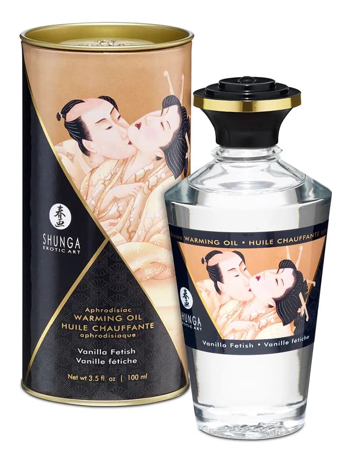 Aphrodisiac Vanilla Fetish - Värmande Olja 100ml