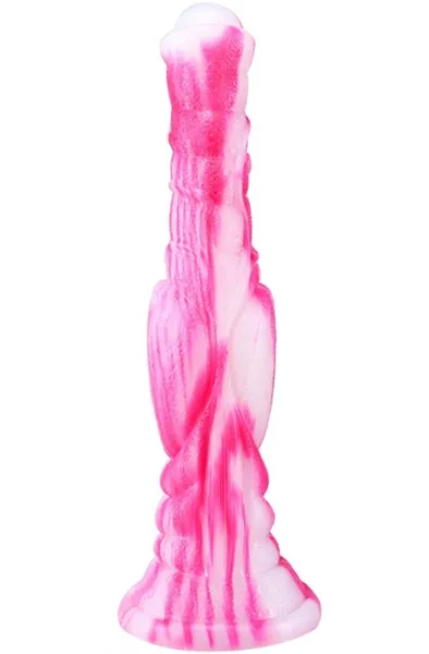 Monster Dildo Long White-Pink 30cm Dragon dildo