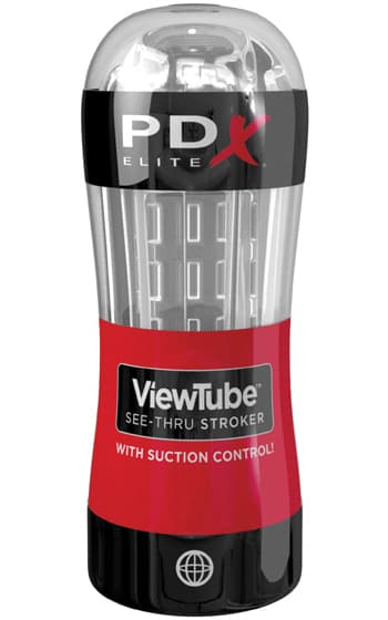 PDX Elite ViewTube See-Thru Stroker