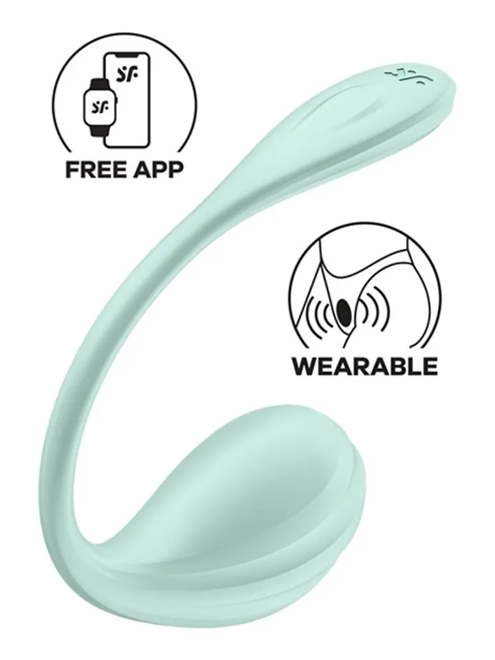 Satisfyer Smooth Petal App Vibrator Mint