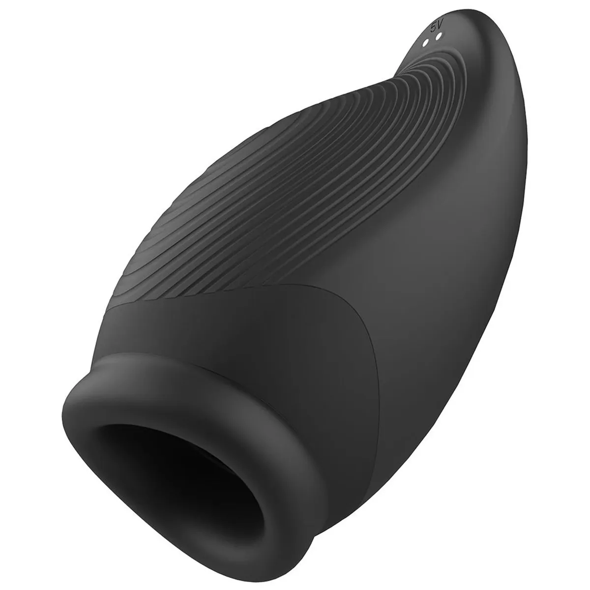 Heating Squeezable Vibrating Stroker