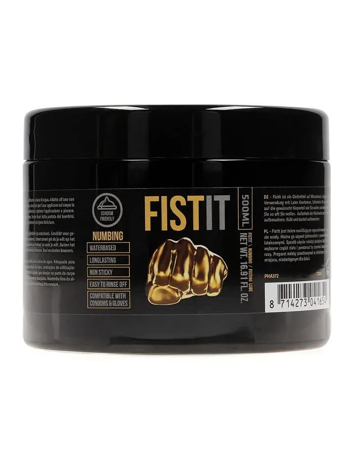 Fist It Numbing Water-based Lubricant 500 ml Glidmedel anal/fisting