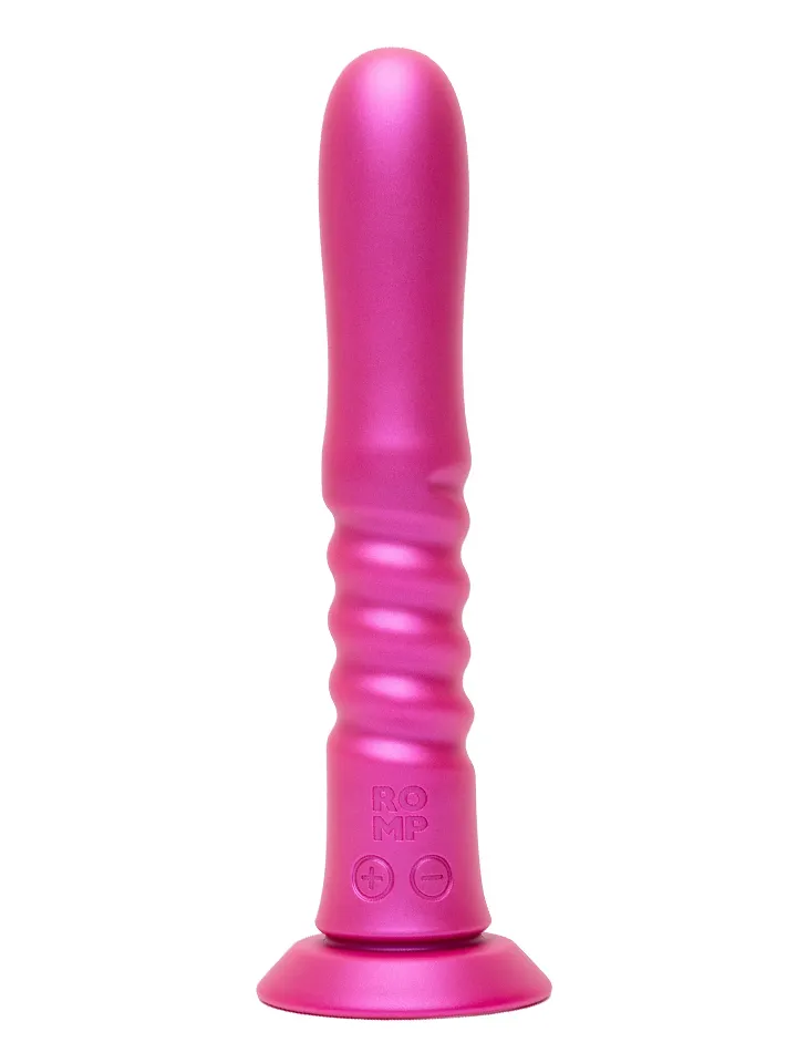 Romp Jiggle Thrusting Vibrator Dildo med vibrator