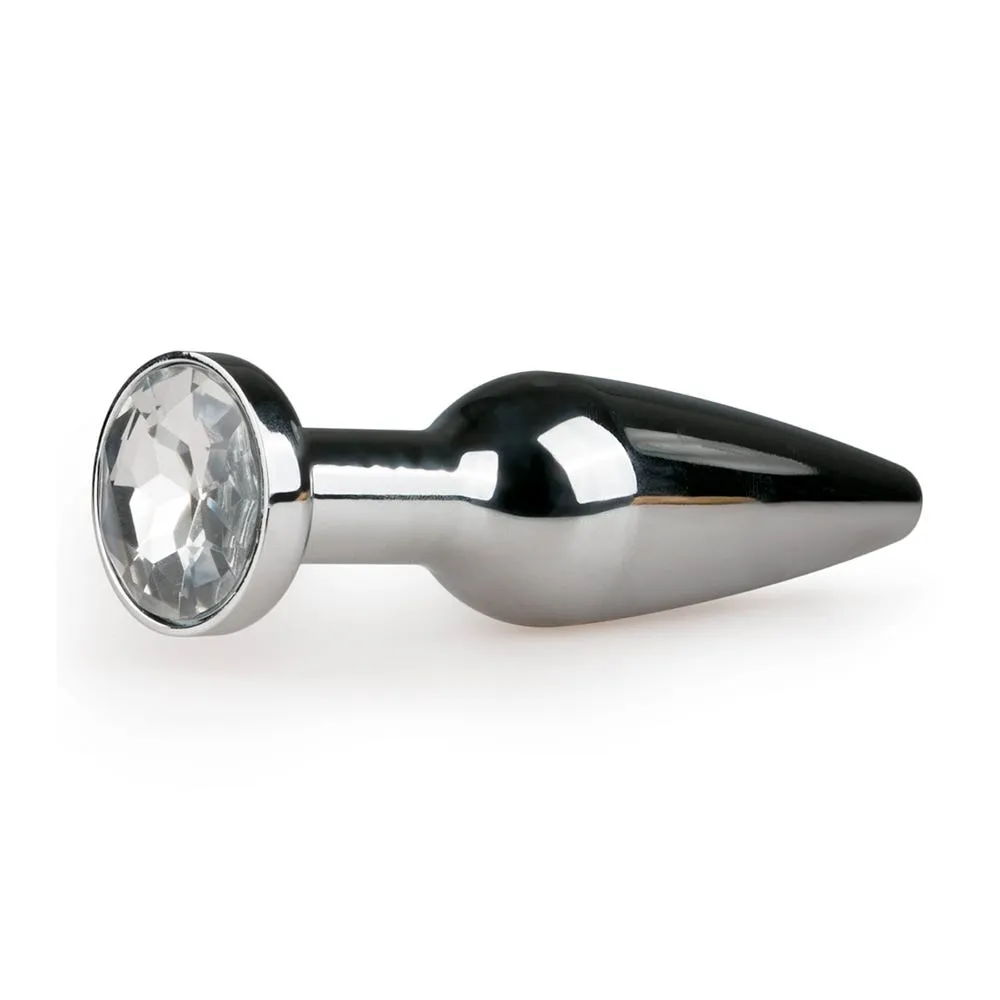 Easytoys Metal Butt Plug No. 9 Silver Analplugg metall