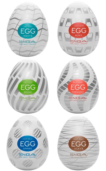 Tenga Eggs - Variety New Standard 6-pack