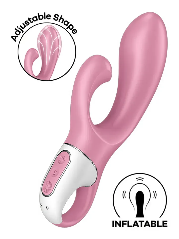 Satisfyer Air Pump Bunny 2 Light Red