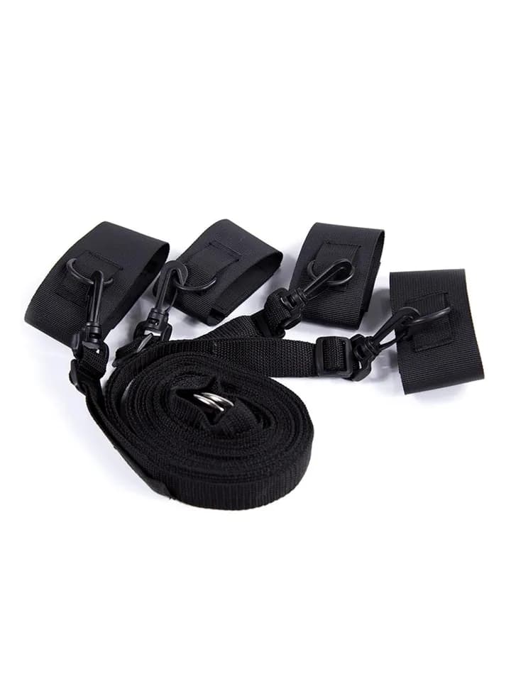Nylon Velcro Bed Restraints With Plastic Hook Hand och fotbojor