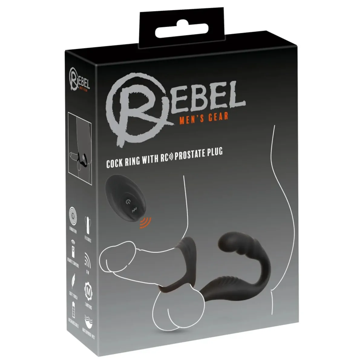 Rebel: Cock Ring with RC Prostate Plug