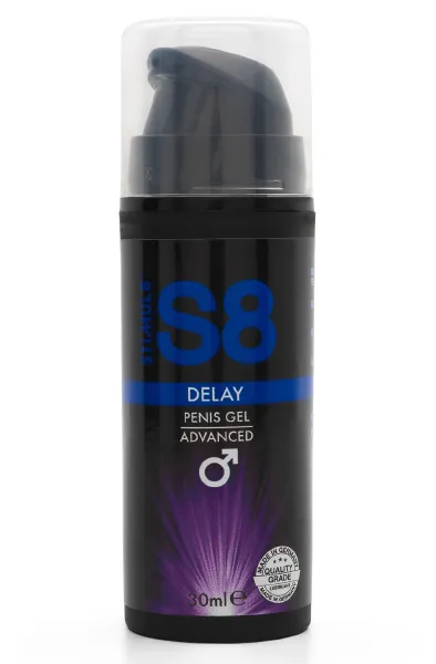 Stimul8 S8 Delay Penis Gel 30ml Uthållighetshöjande gel
