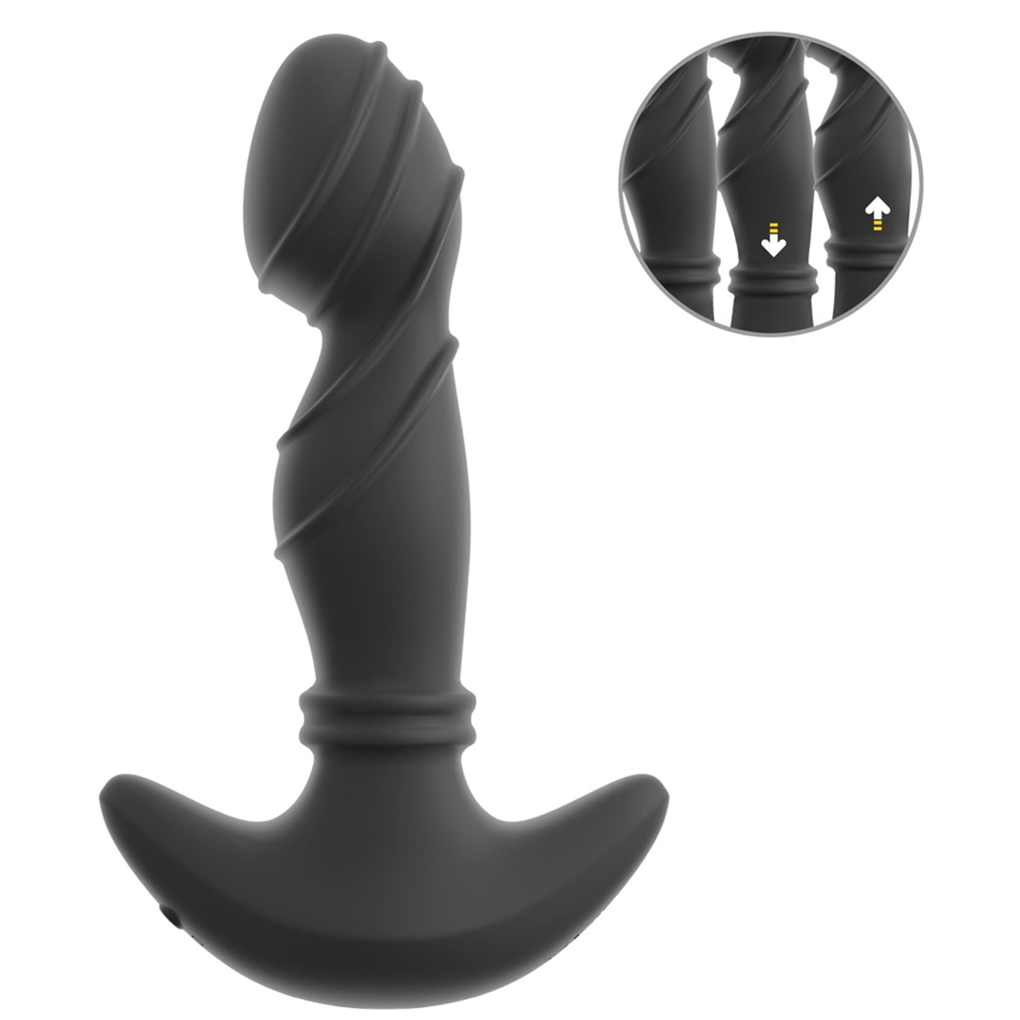 Vibrating Prostate Plug with Moving Rings