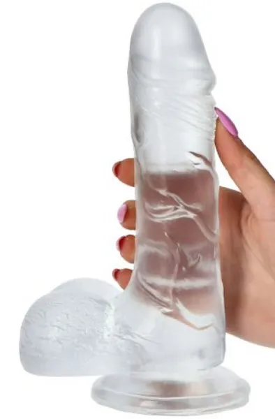 Jelly Dildo Real Rapture Clear 23 cm Dildo