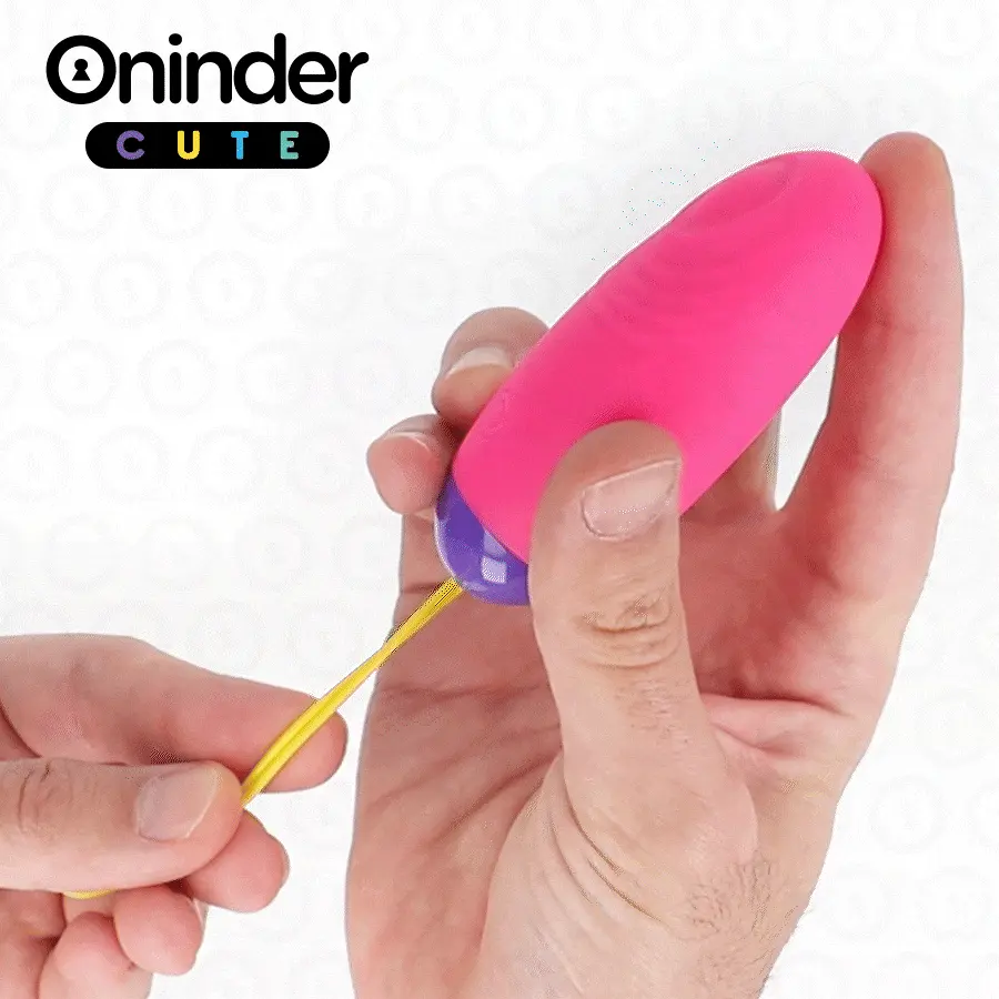 Vibro-Wave Tapping Silicone Egg With App Appstyrt vibrerande ägg