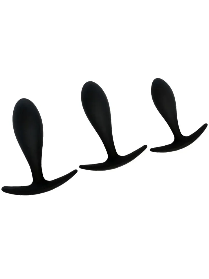 The Perfect Beginner Silicone Butt Plug Set Analpluggar paket