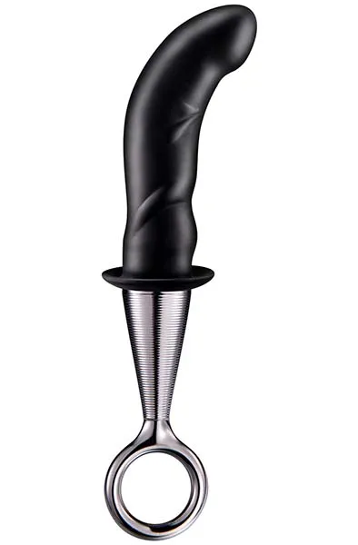 Silicone Plug With Finger Ring 20 cm Analplugg med dragring